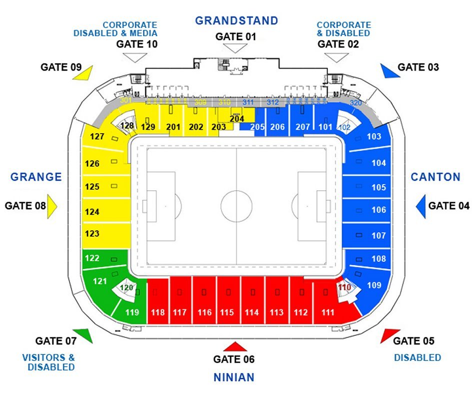 Cardiff City Stadium, home to Cardiff City, Wales - Football Ground Map